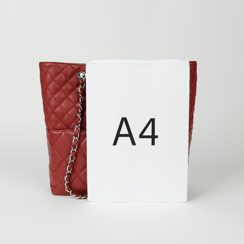 CHANEL Inbusiness Shopper 鏈條單肩包-10