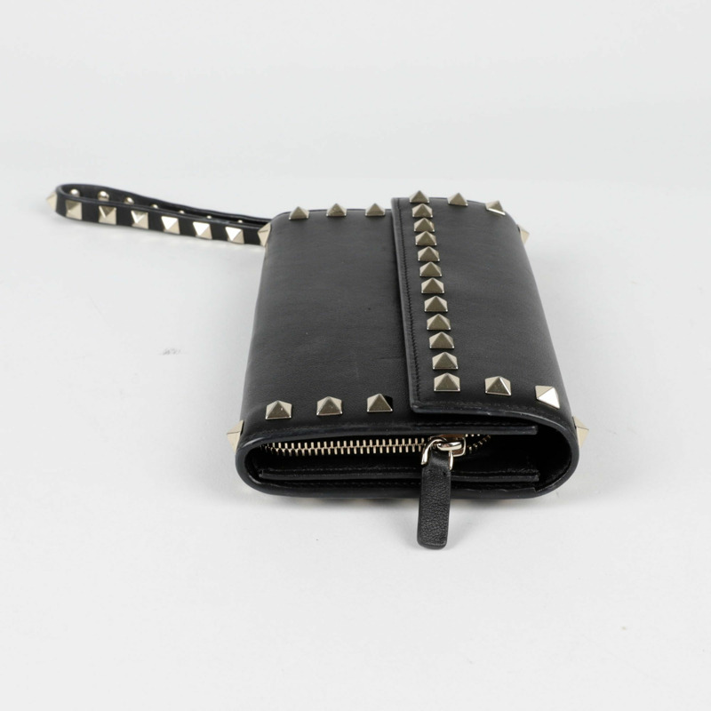 VALENTINO Rockstud 肩帶長版皮夾-6