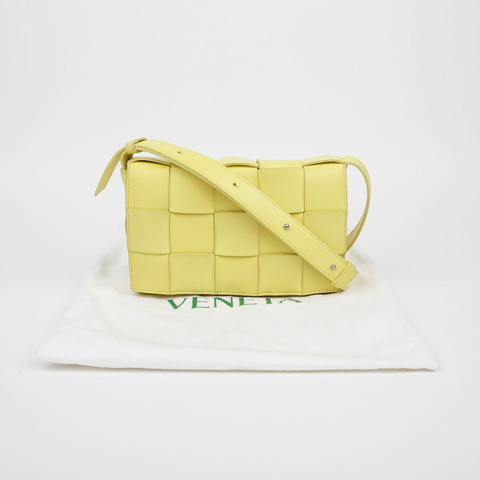 BOTTEGA VENETA Intrecciato 盒式單肩斜背包 578004