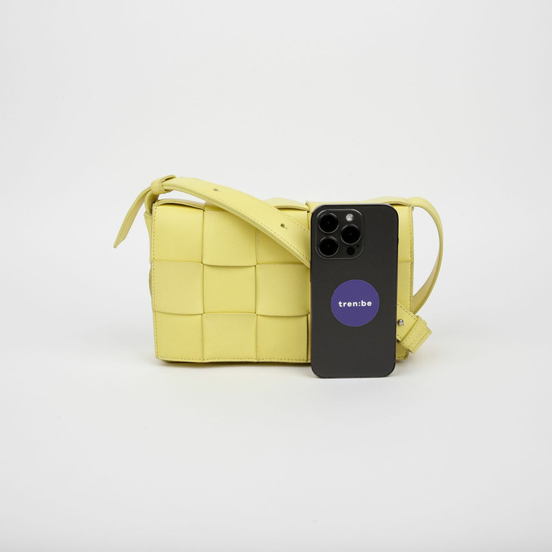 BOTTEGA VENETA Intrecciato 盒式單肩斜背包 578004-9