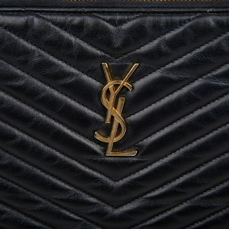SAINT LAURENT Monogram 資料夾手拿包 440222-1