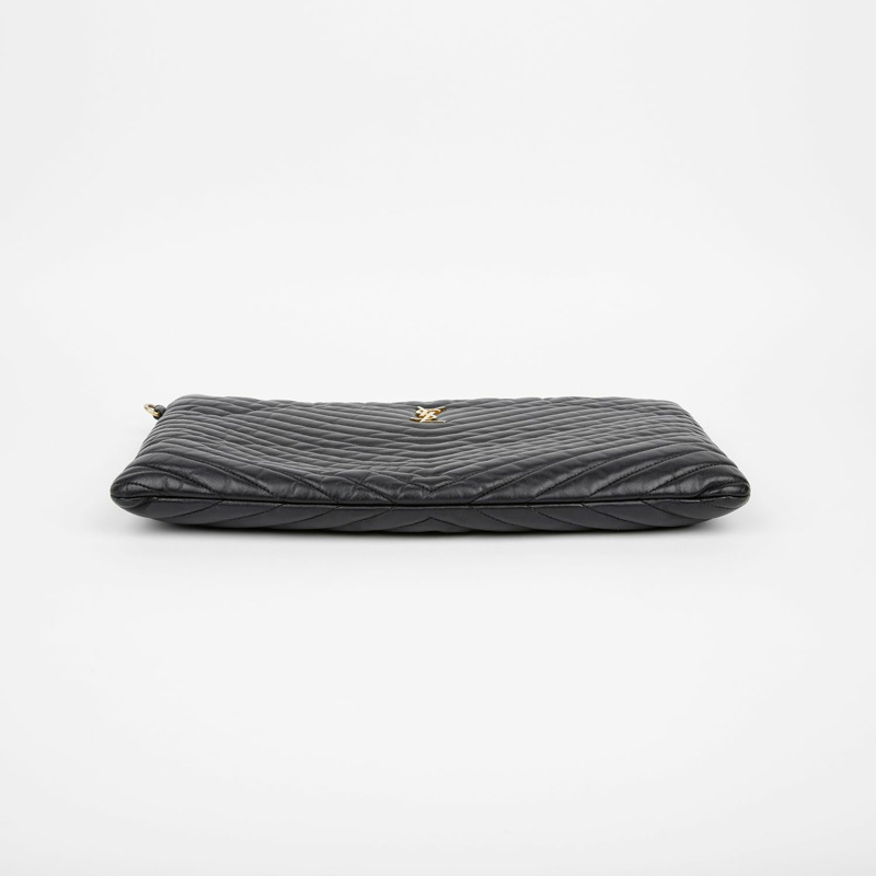 SAINT LAURENT Monogram 資料夾手拿包 440222-4