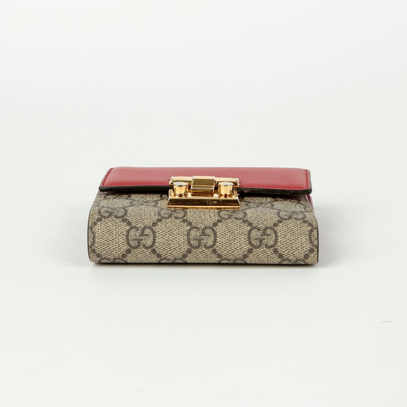 GUCCI 槳鎖雙折錢包-5