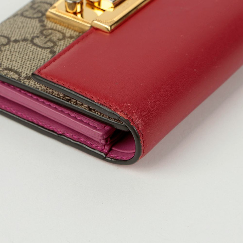GUCCI 槳鎖雙折錢包-6