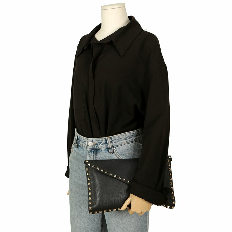 VALENTINO Rockstud 信封手拿包 2P0P56-12
