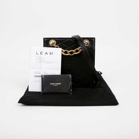 SAINT LAURENT Mylon 鏈條單肩斜背包
