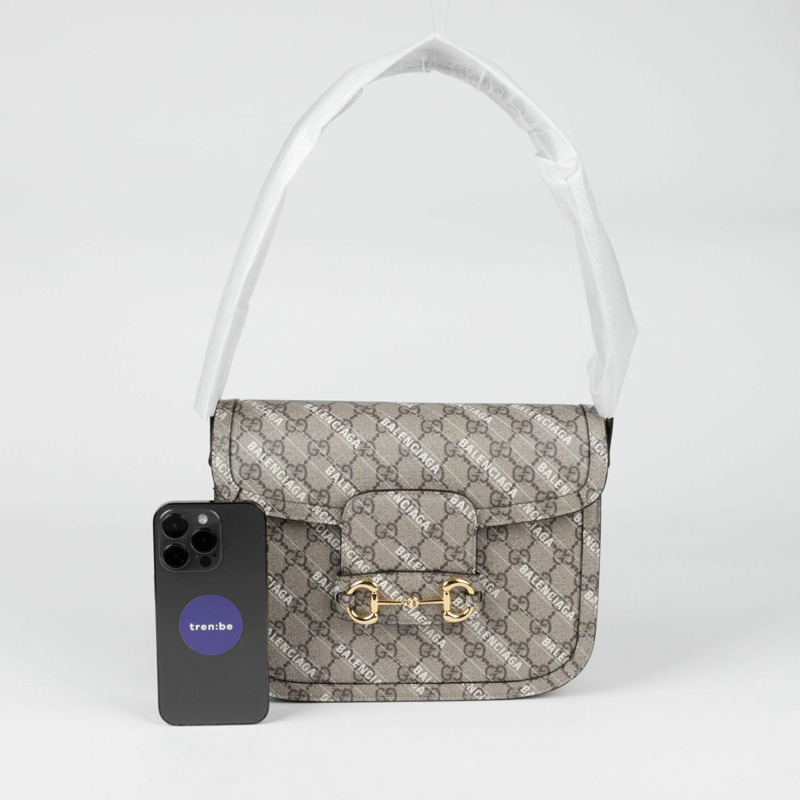 【包稅】GUCCI Horsebit 1955 Hacker Project 小號肩斜背包 602204-6