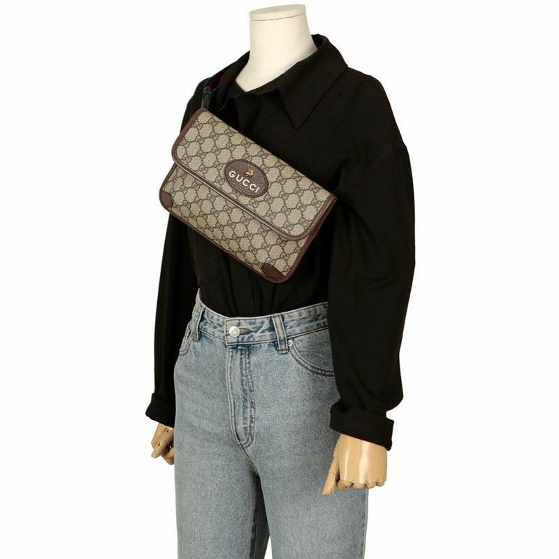 GUCCI 493930 GG Supreme Neo Vintage 腰包-10