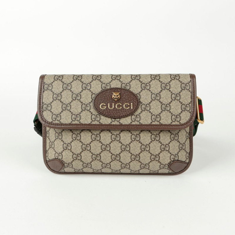 【包稅】GUCCI GG Supreme Neo Vintage 腰包 493930-0