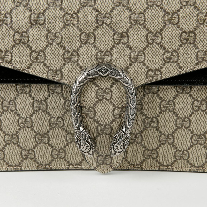 GUCCI 小號 GG Supreme 帆布 Dionysus 肩背包與斜背包-2