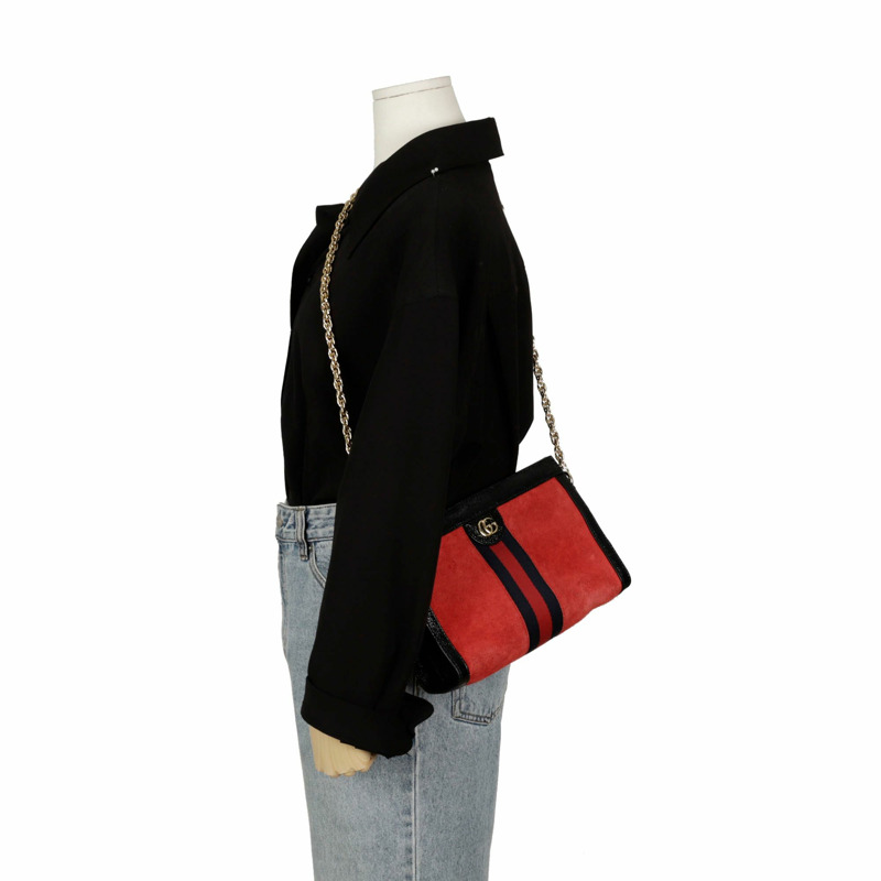 GUCCI Ophidia Chain 小號斜背包-9