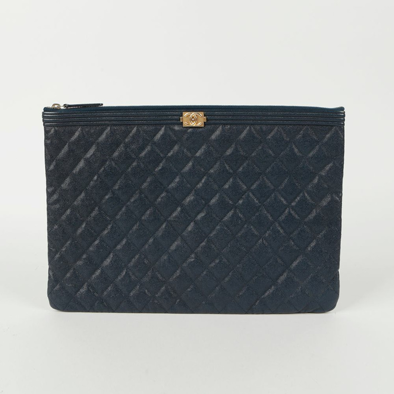 CHANEL Caviar Boy 大號手包 A84407-1