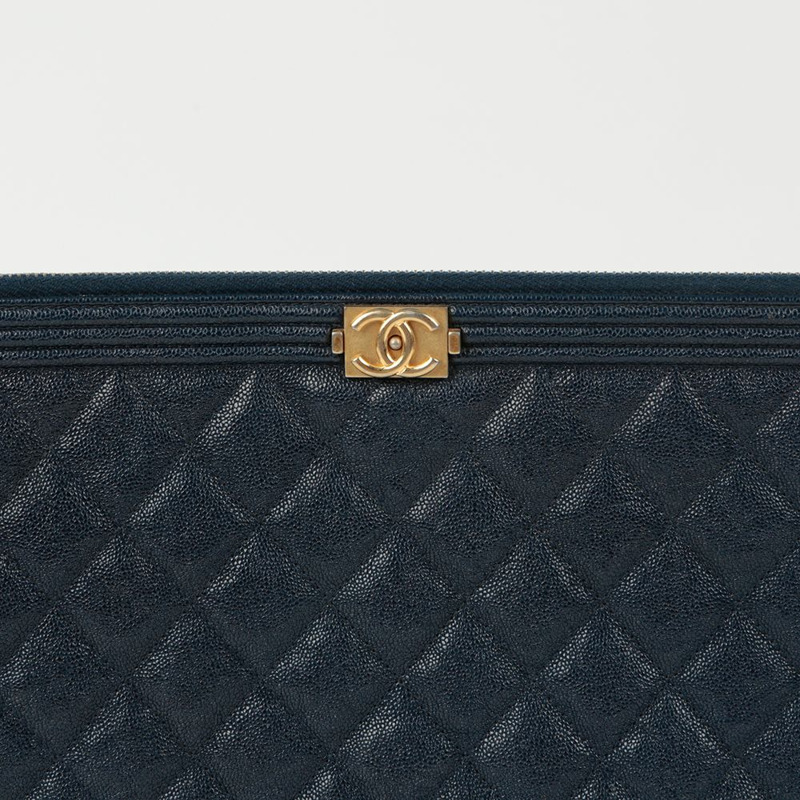 CHANEL Caviar Boy 大號手包 A84407-2