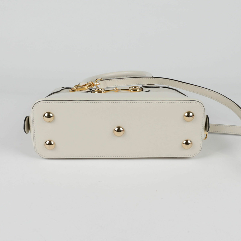 GUCCI Horsebit 1955 小號頂部提把托特單肩包-6
