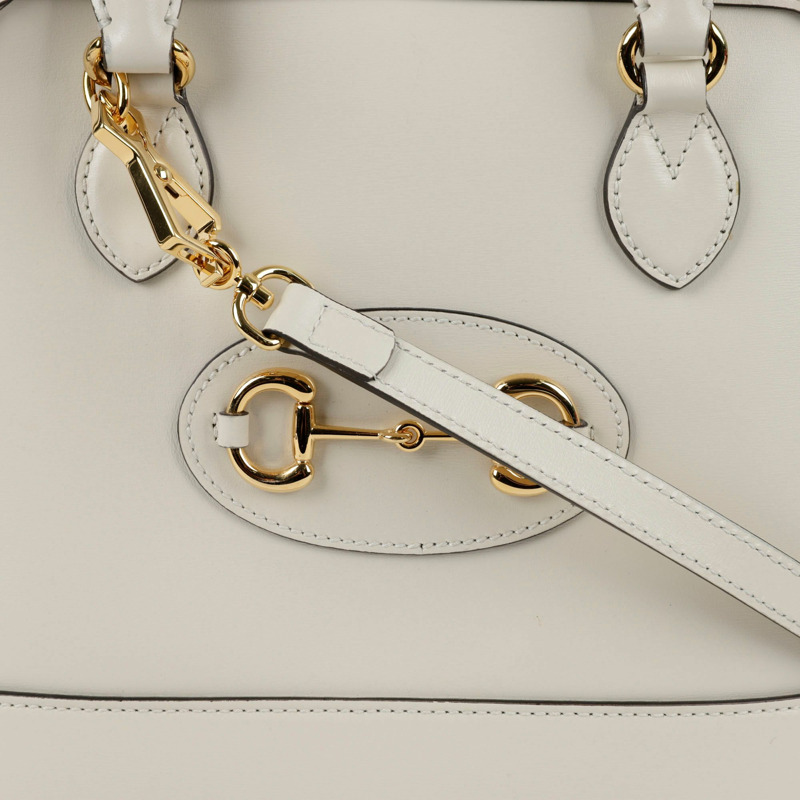 【包稅】GUCCI Horsebit 1955 小號手提單肩包-1