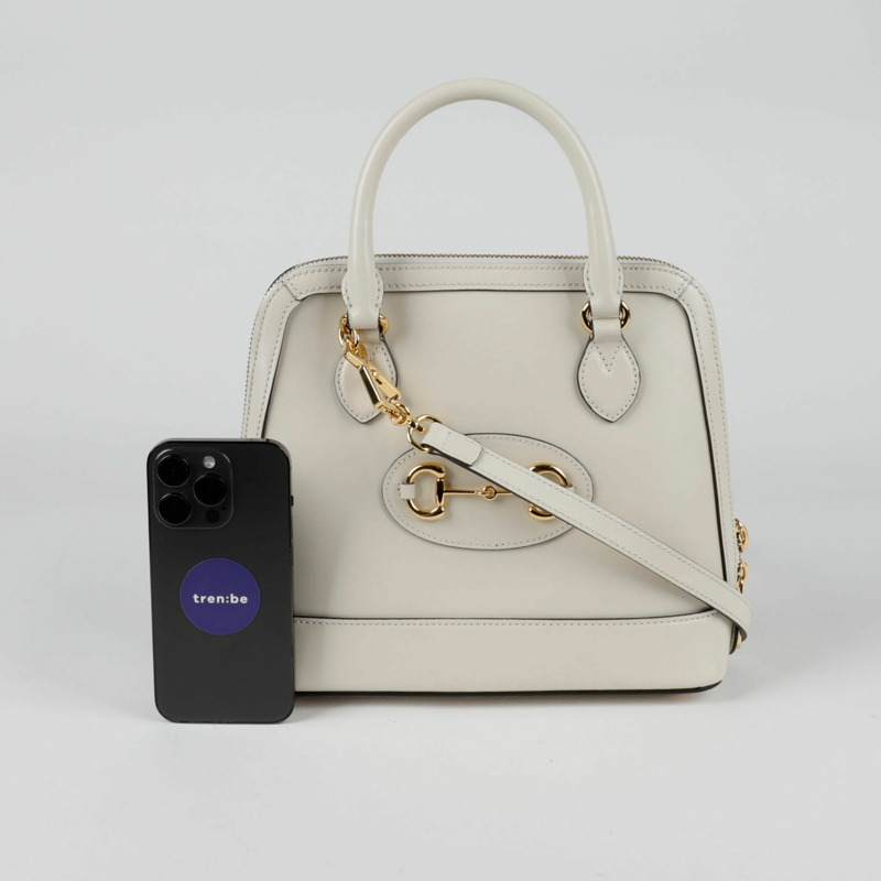 【包稅】GUCCI Horsebit 1955 小號手提單肩包-7