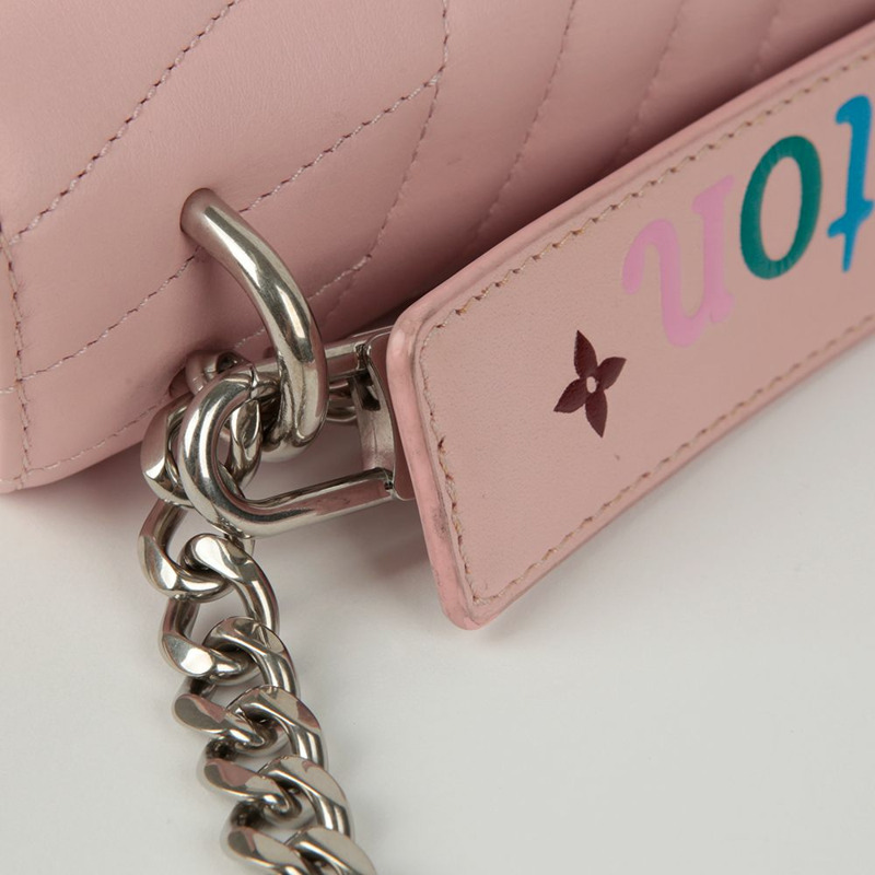 【包稅】LOUIS VUITTON 全新波浪鏈條單肩斜背包-8