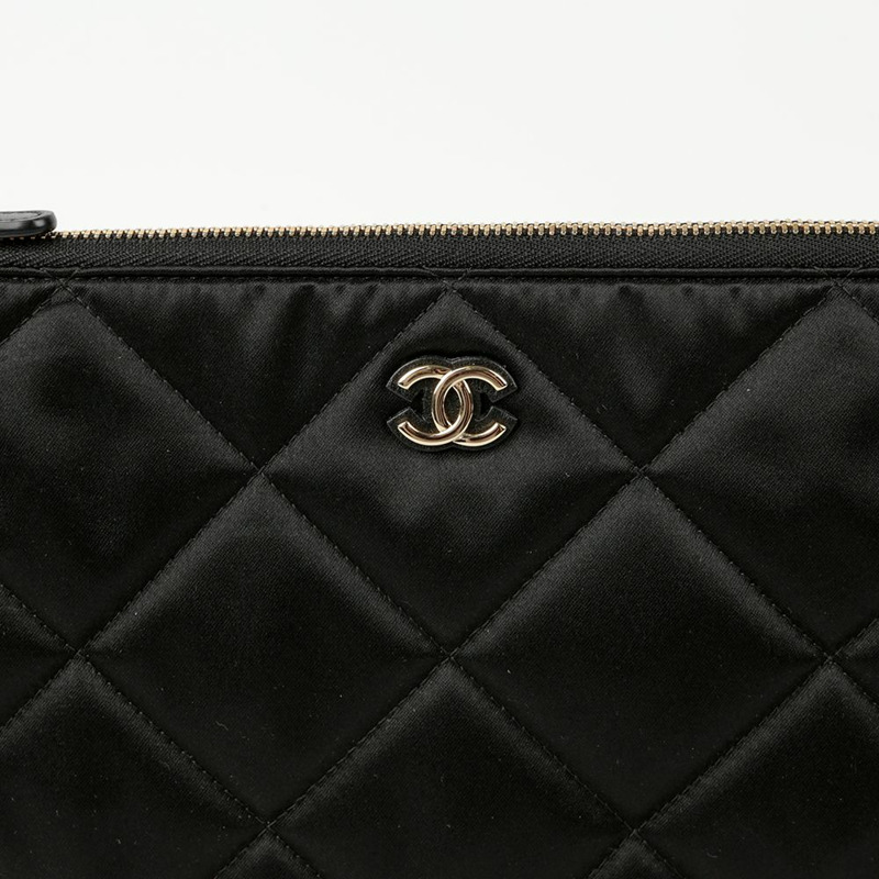 【包稅】CHANEL CC標誌鏈條修剪離合器-2