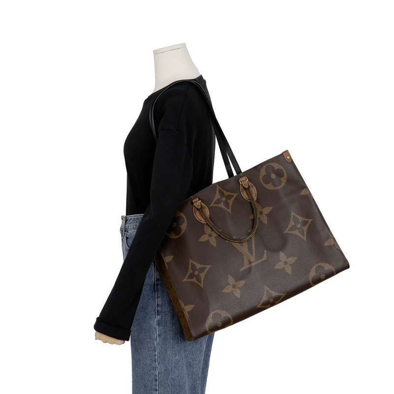 LOUIS VUITTON OnTheGo GM 手提單肩包-8