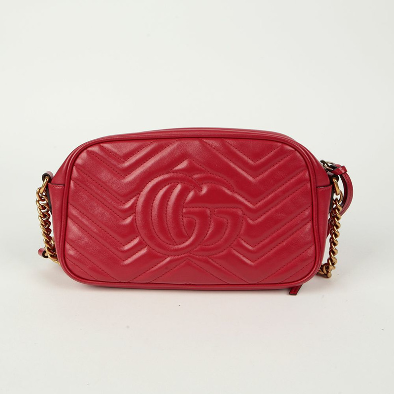 GUCCI GG Marmont 小號斜背肩背包-4