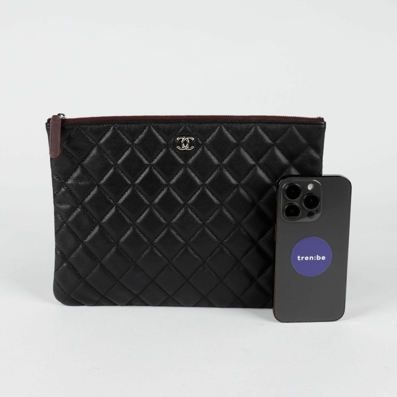 【包稅】CHANEL 經典魚子醬新款中型手拿包 A82545-7