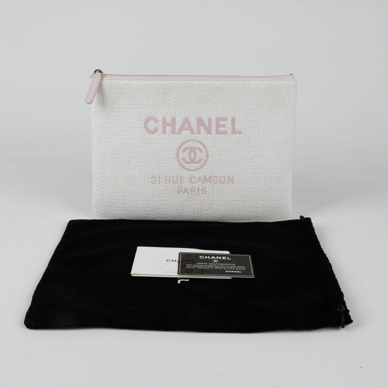 CHANEL Deauville 中型手包-0