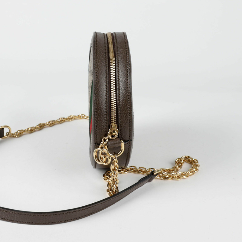 GUCCI Ophidia 迷你圓肩斜背包 550618-4