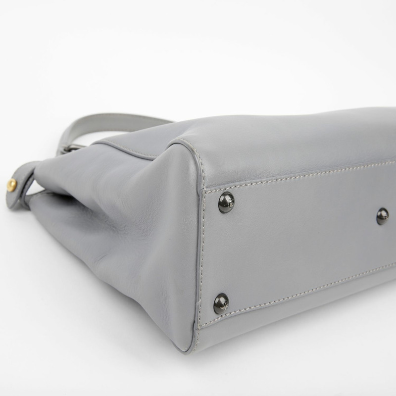 FENDI Peekaboo 中型托特單肩包-9