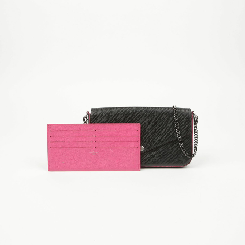 LOUIS VUITTON Pochette Felicie 鏈條斜背包-0