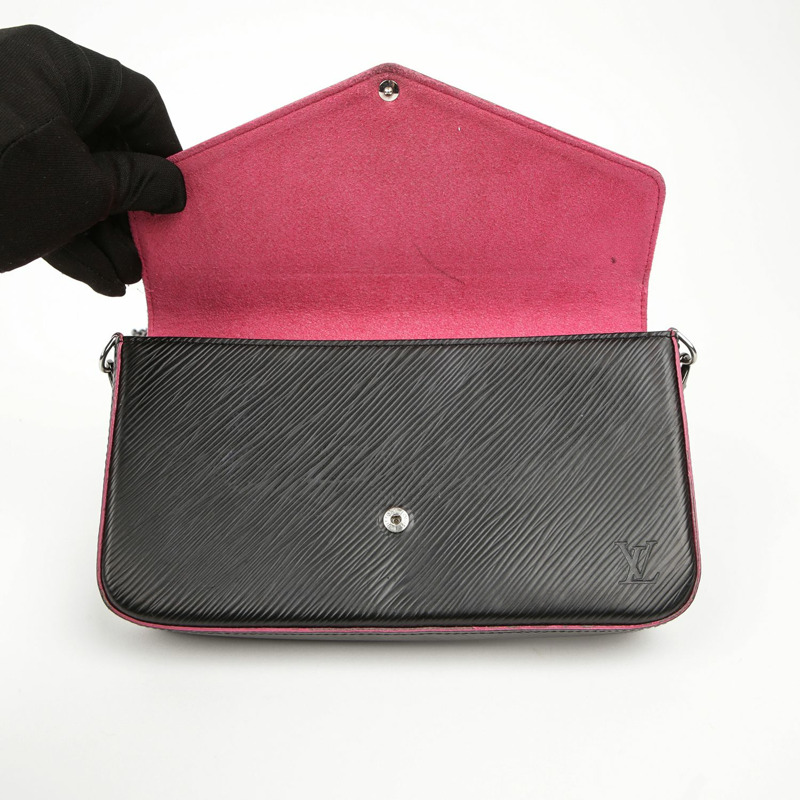 LOUIS VUITTON Pochette Felicie 鏈條斜背包-10