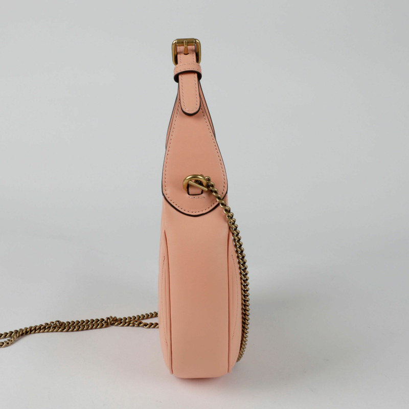 GUCCI GG Marmont 半月形迷你單肩斜背包-4