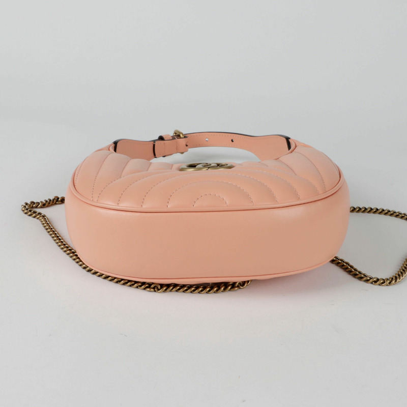 【包稅】GUCCI GG Marmont 半月形迷你單肩斜背包-5