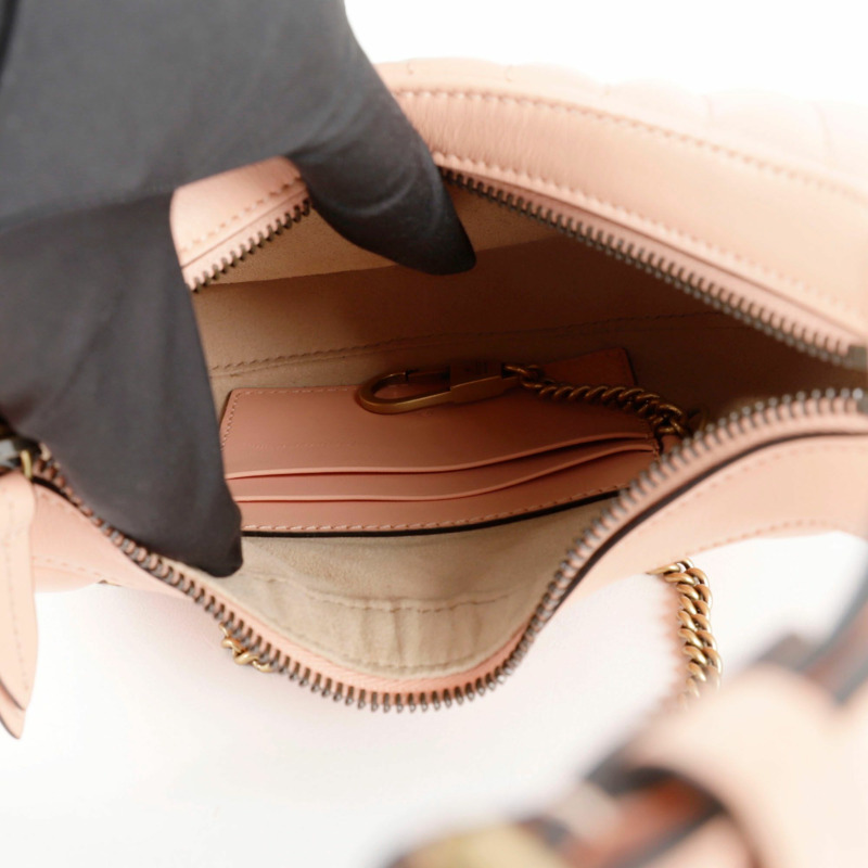 【包稅】GUCCI GG Marmont 半月形迷你單肩斜背包-7