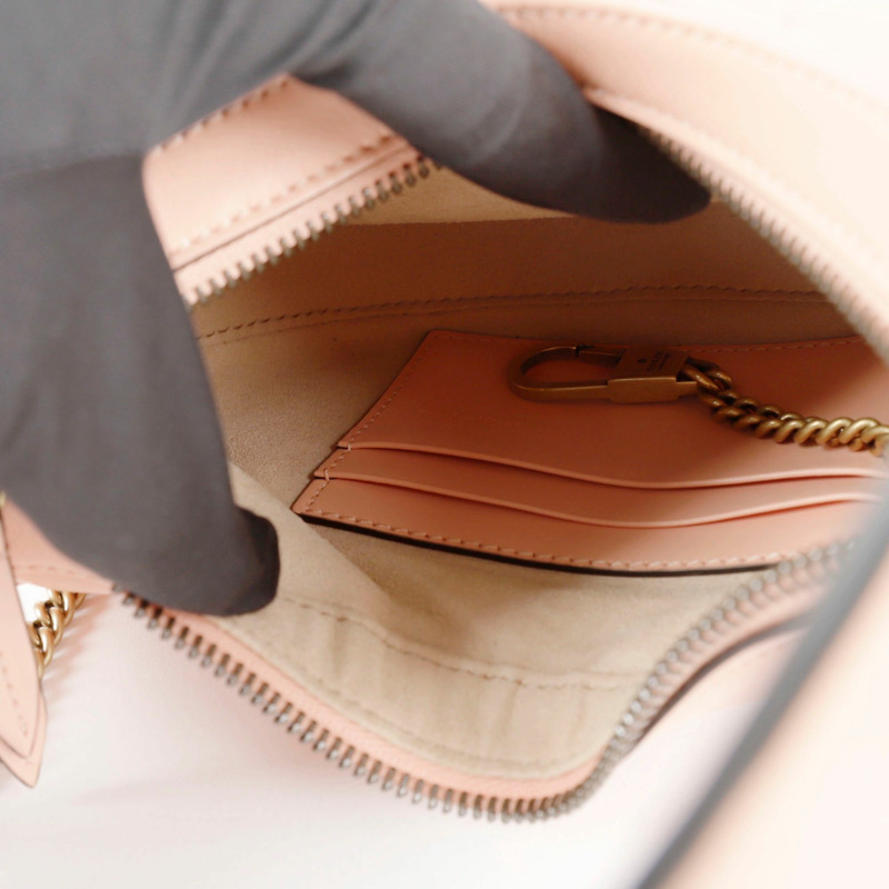 【包稅】GUCCI GG Marmont 半月形迷你單肩斜背包-8