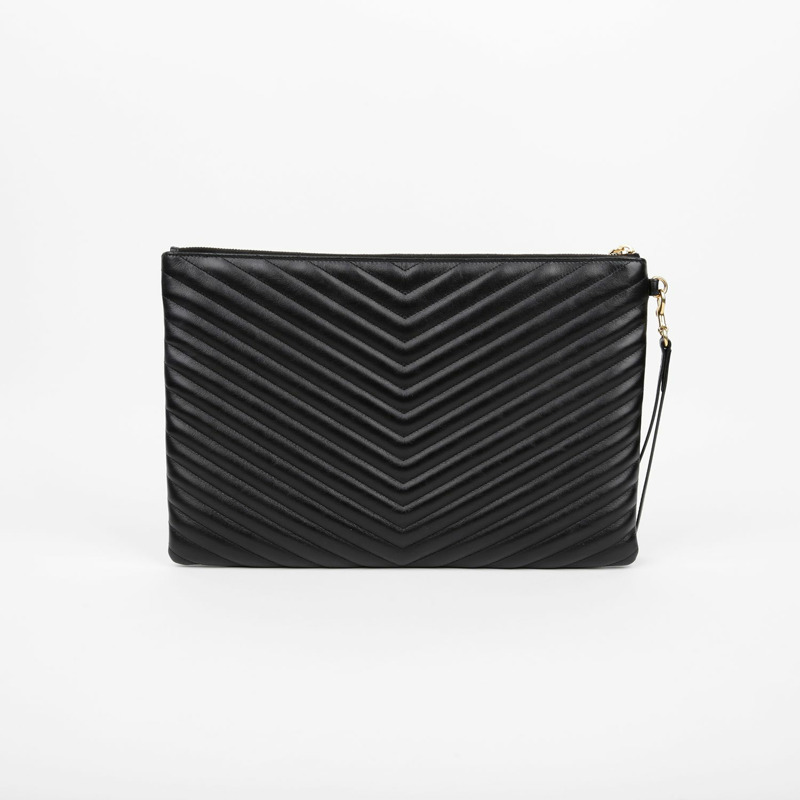 SAINT LAURENT Monogram 資料夾手拿包 440222-3