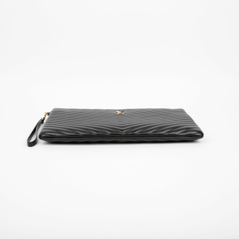 SAINT LAURENT Monogram 資料夾手拿包 440222-5