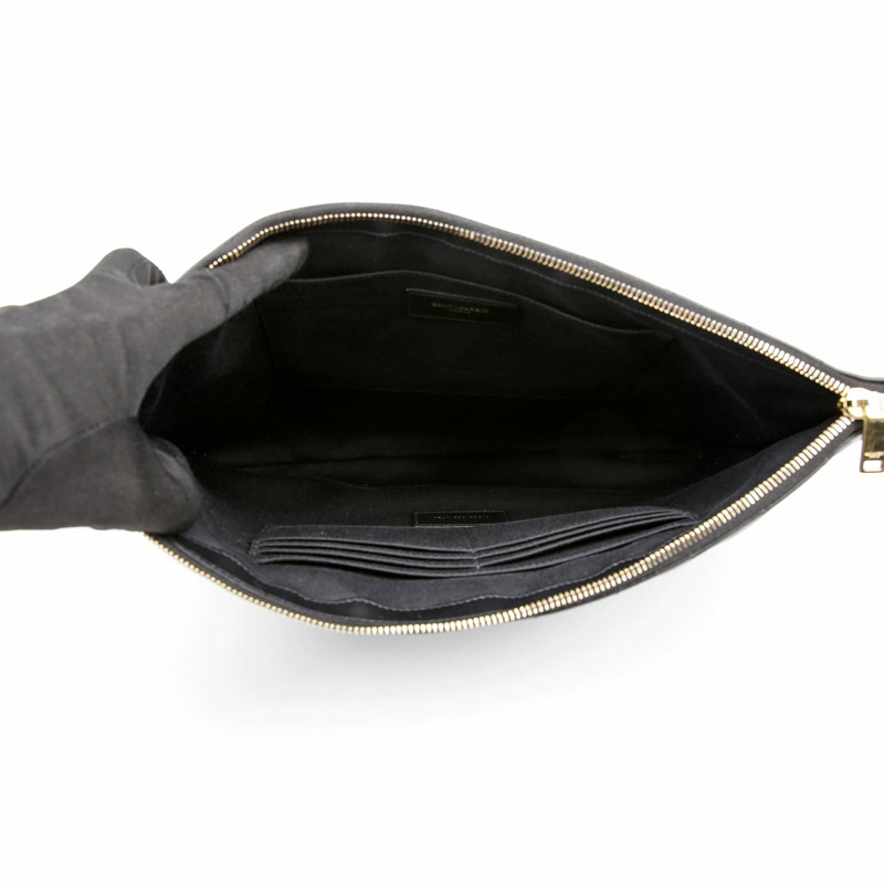 SAINT LAURENT Monogram 資料夾手拿包 440222-7