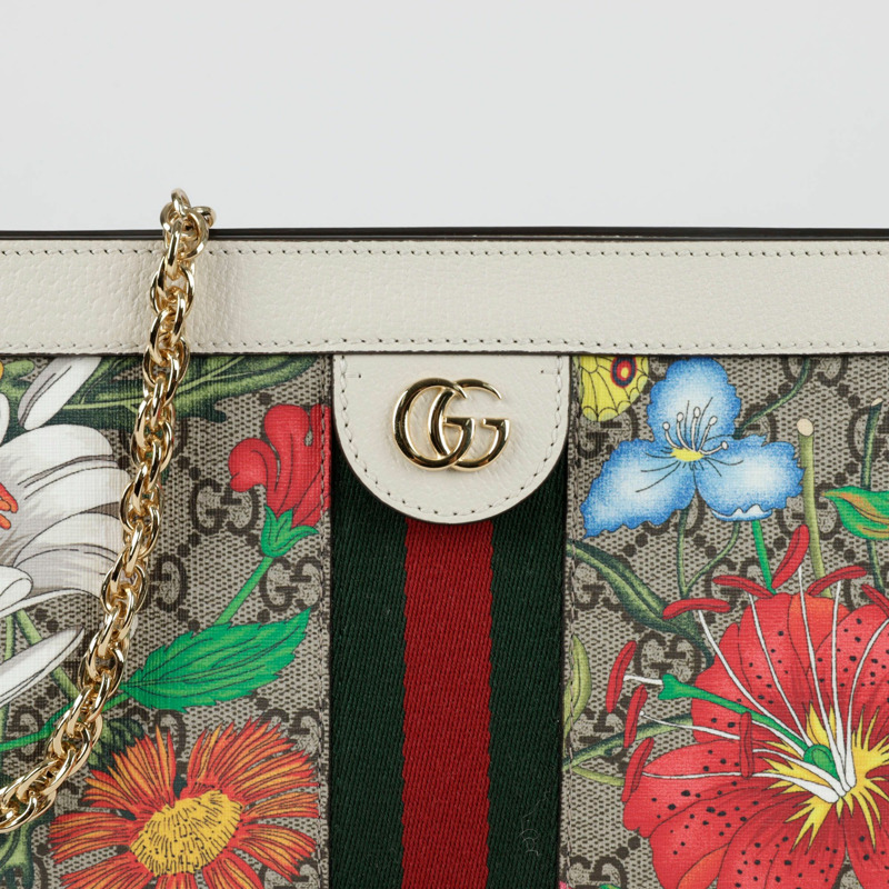 GUCCI Ophidia Flora 小號斜背包-1