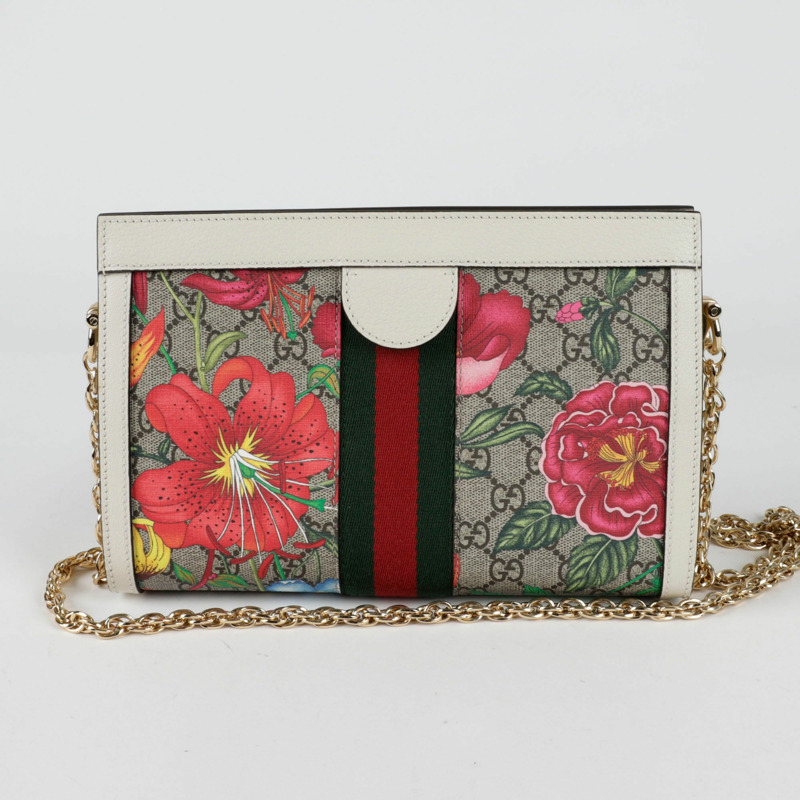 GUCCI Ophidia Flora 小號斜背包-5