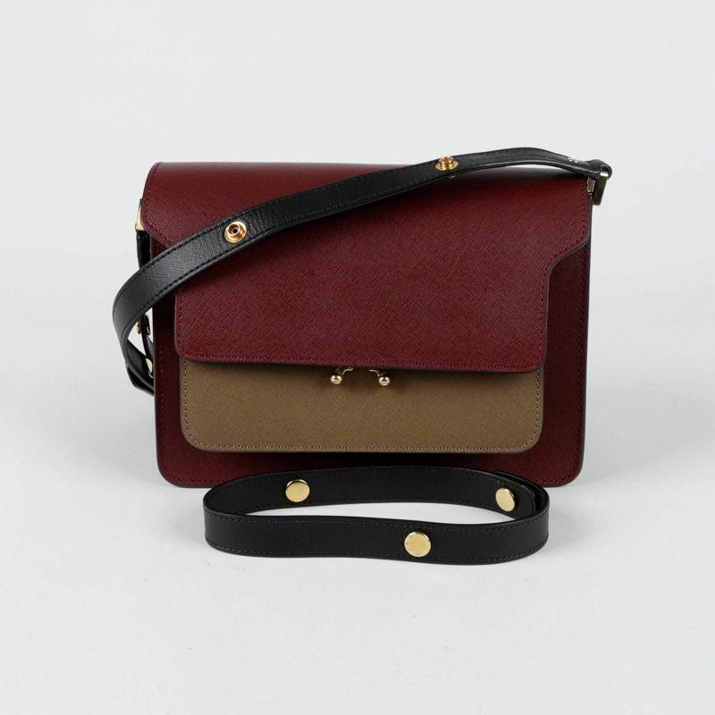 MARNI SBMPN09NO5 中型 Trunk 單肩斜背包-0