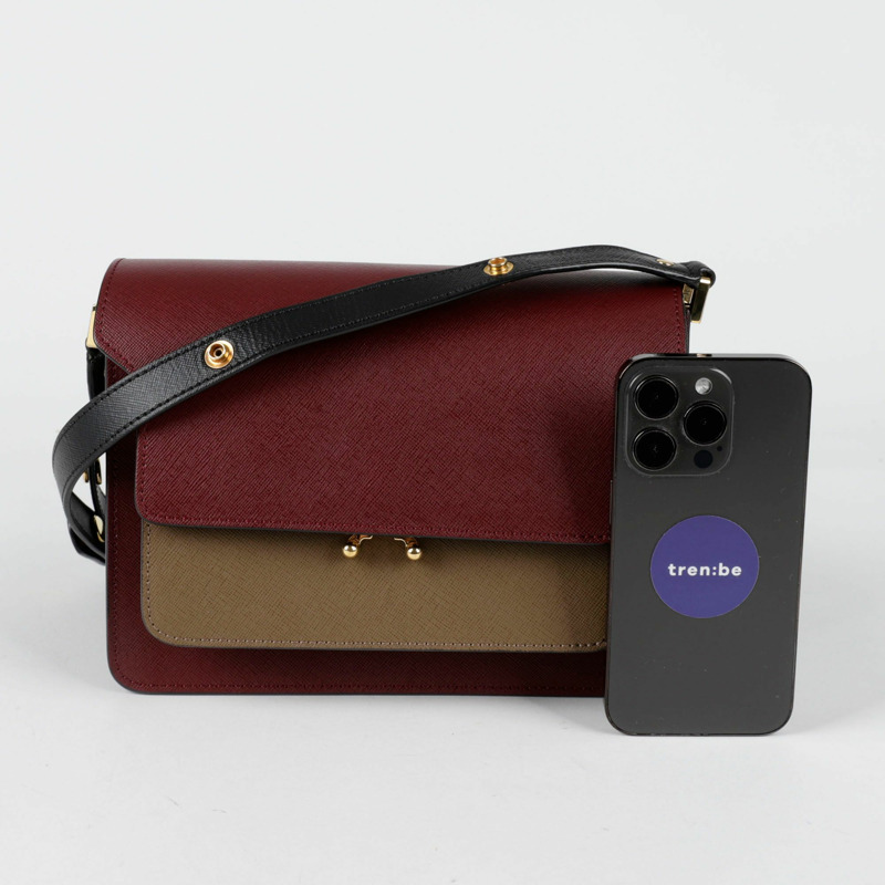 MARNI SBMPN09NO5 中型 Trunk 單肩斜背包-5