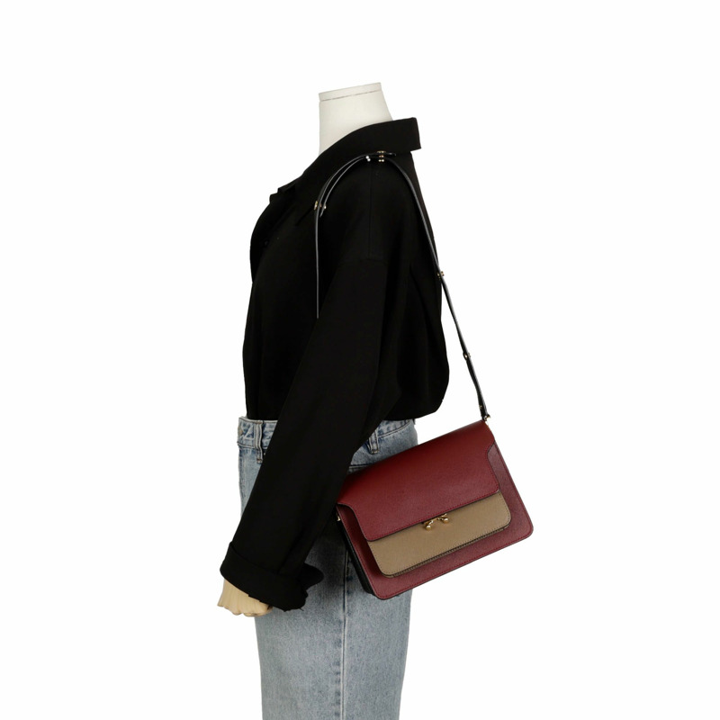 MARNI SBMPN09NO5 中型 Trunk 單肩斜背包-8