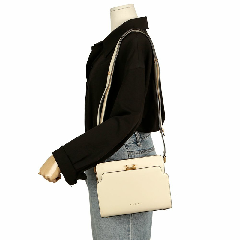 MARNI Reverse Trunk 中單肩斜背包-10