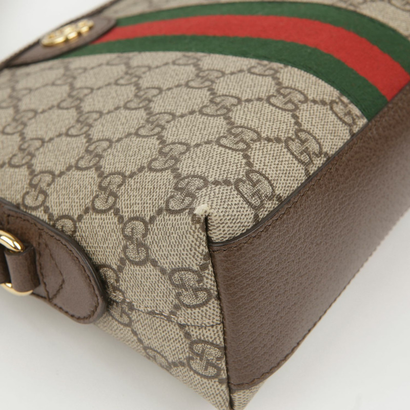 GUCCI GG Supreme 帆布 Ophidia 肩背包與斜背包-5