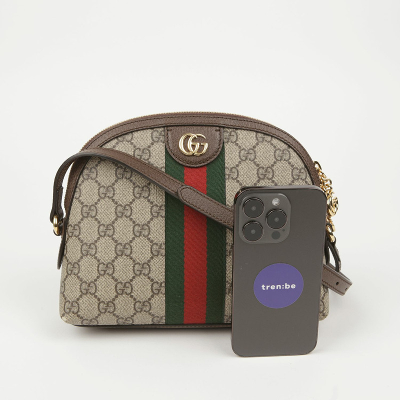 GUCCI GG Supreme 帆布 Ophidia 肩背包與斜背包-8