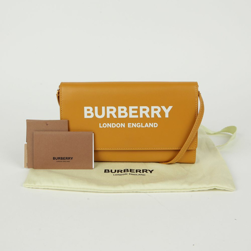 BURBERRY Hazelmeier 皮夾式單肩斜背包-0