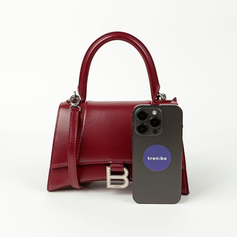 BALENCIAGA Hourglass 小號托特單肩包 593546-7