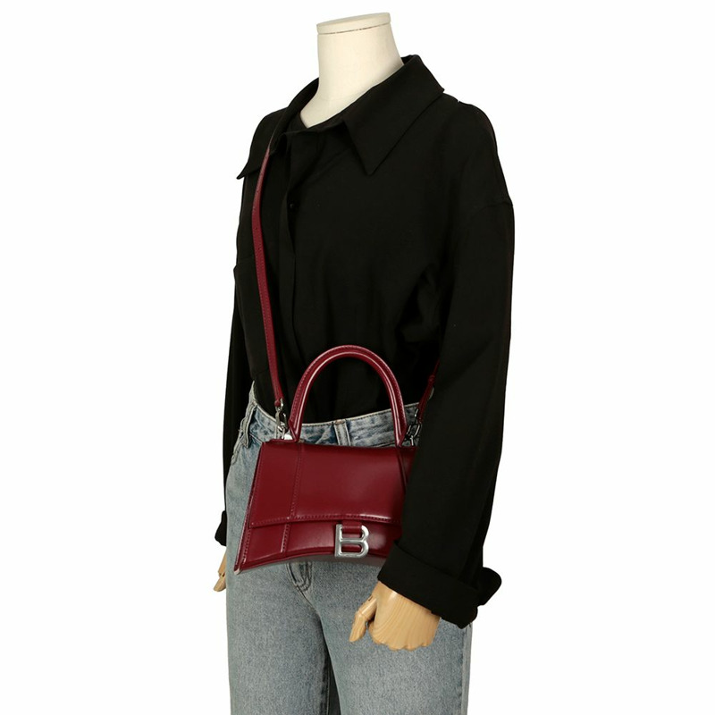 BALENCIAGA Hourglass 小號托特單肩包 593546-10