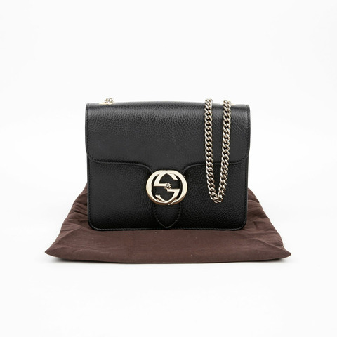 GUCCI 互鎖鏈條單肩斜背包 510304