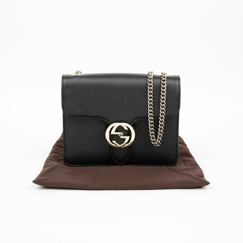 GUCCI 互鎖鏈條單肩斜背包 510304-0